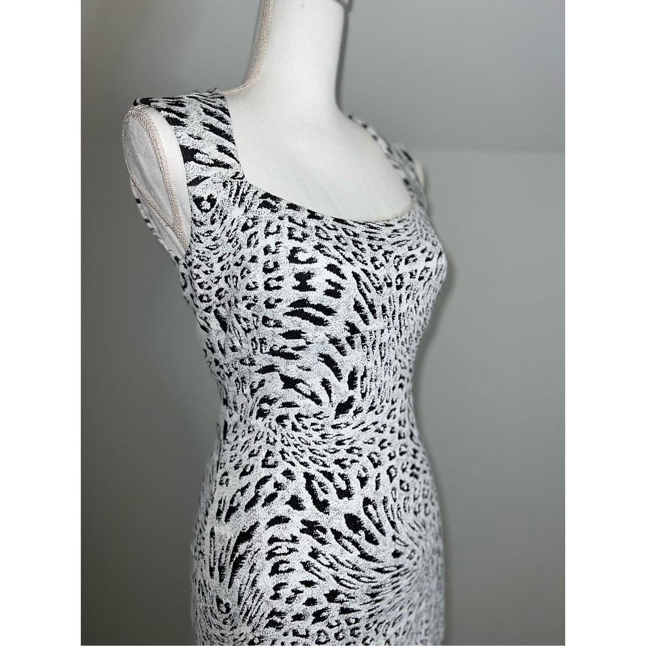 Cache leopard 2024 print dress