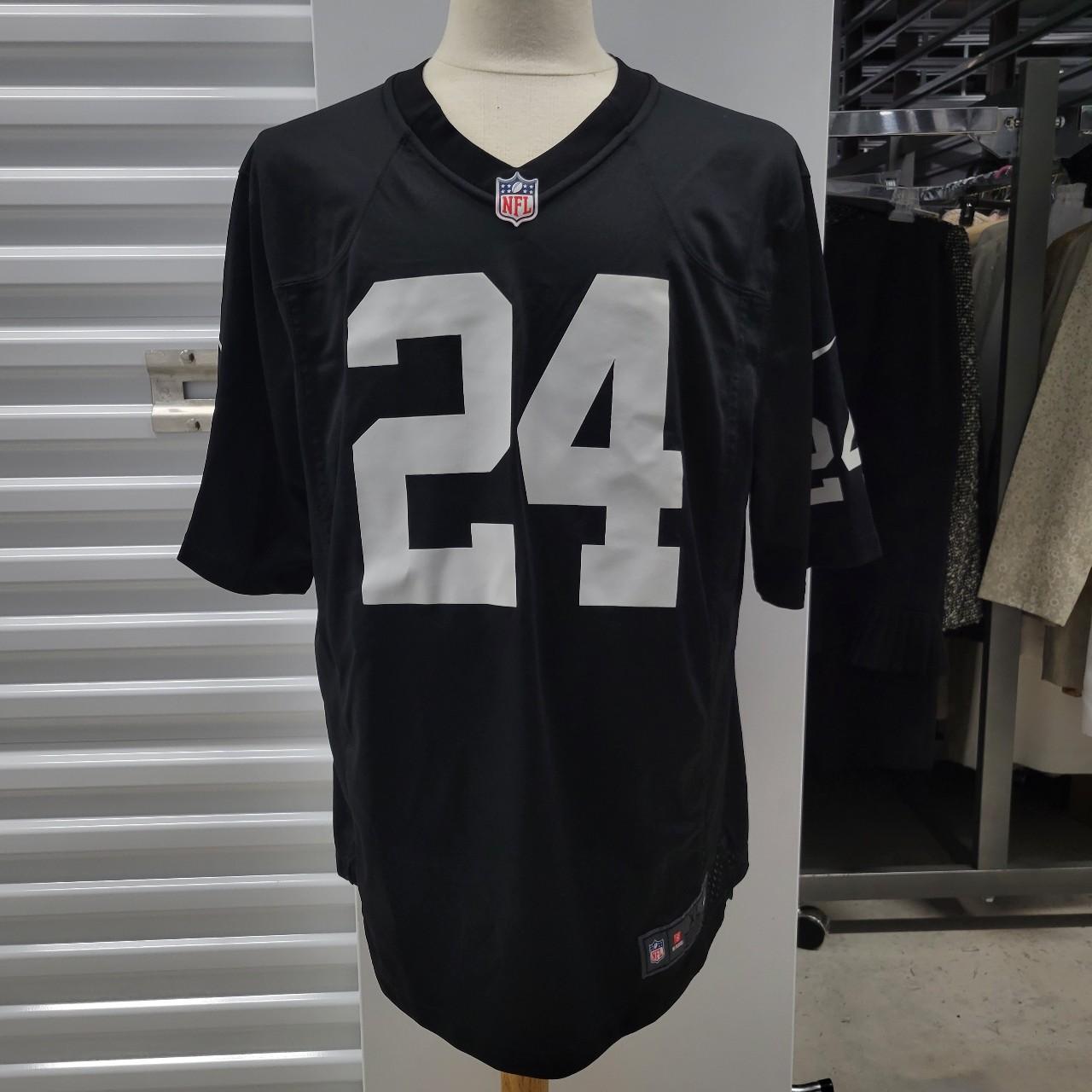 Sold at Auction: 11/19/2017 Marshawn Lynch game worn Oakland