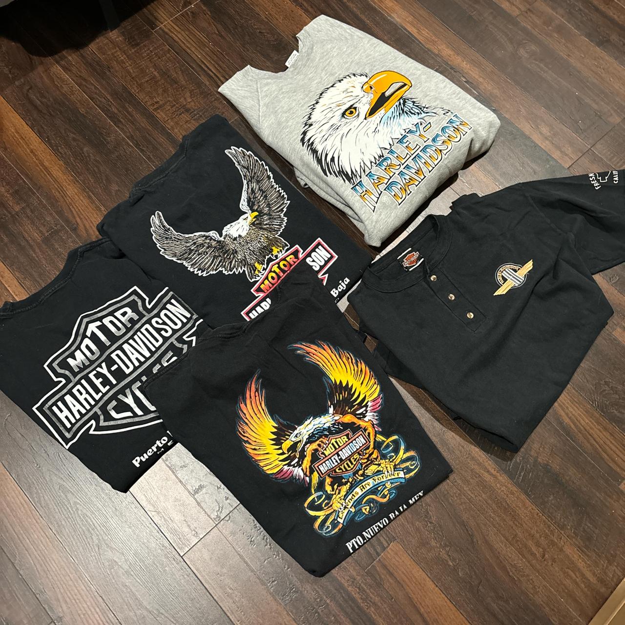 Vintage store Harley Davidson T-Shirt Bundle