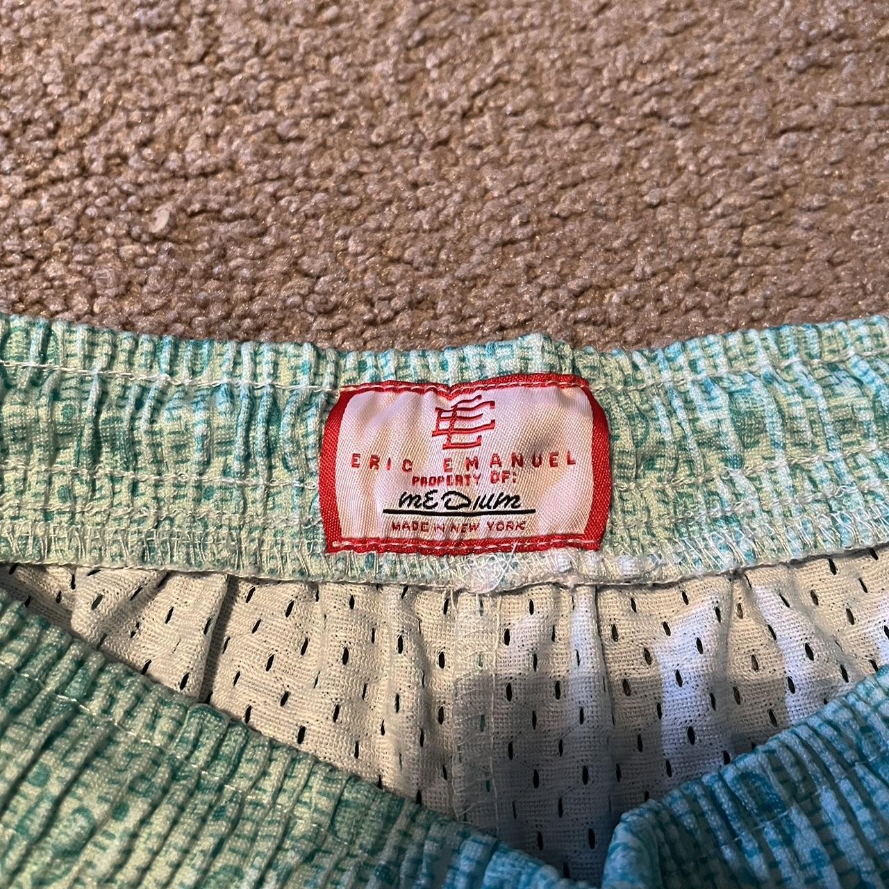 Eric Emanuel x Gucci shorts Lime green size mens... Depop