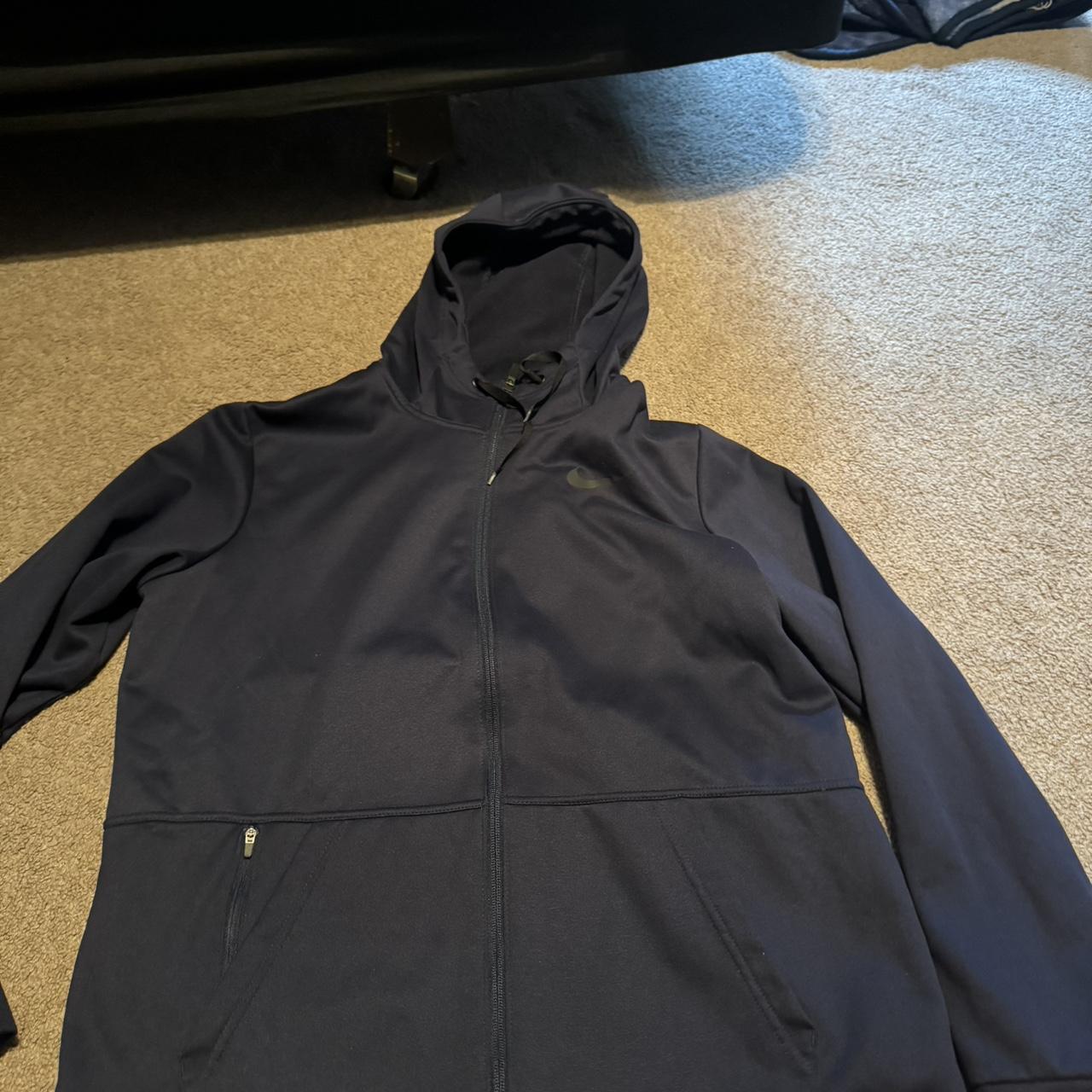 mens nike therma zip