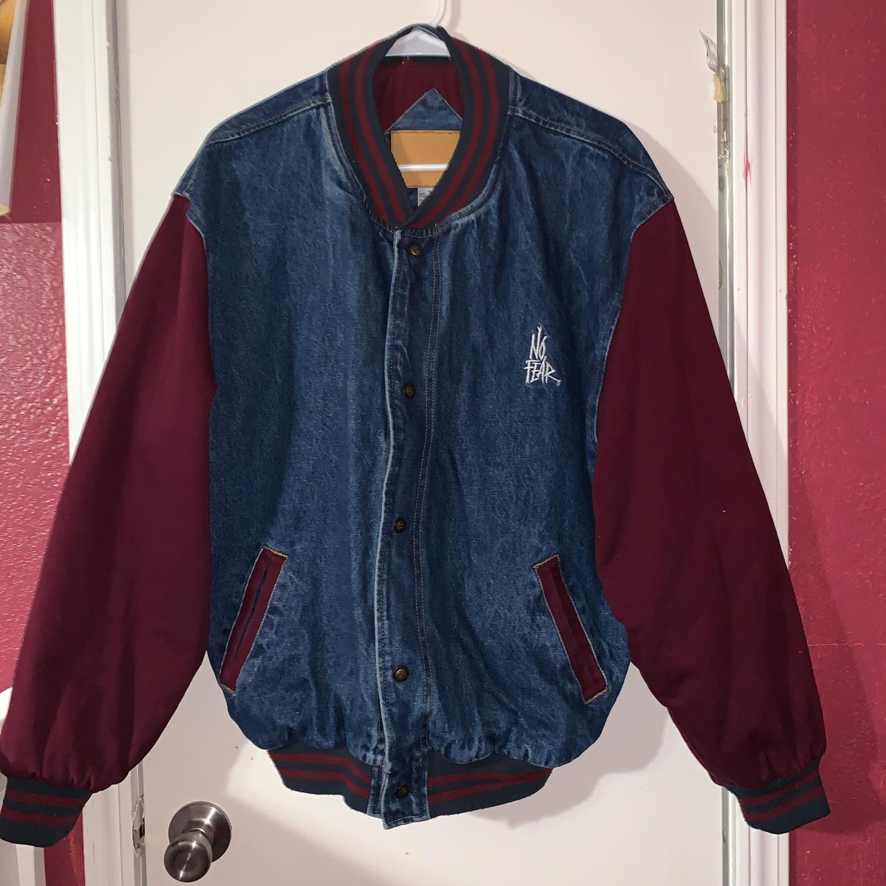 NO FEAR varsity purchases style jacket