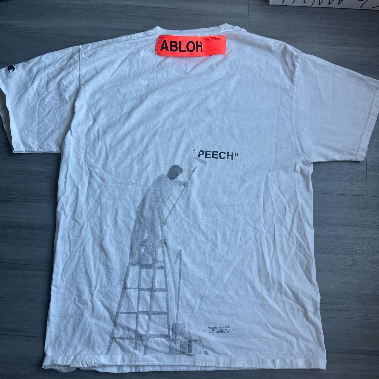 Off White Virgil Abloh x Champion Figures of Speech