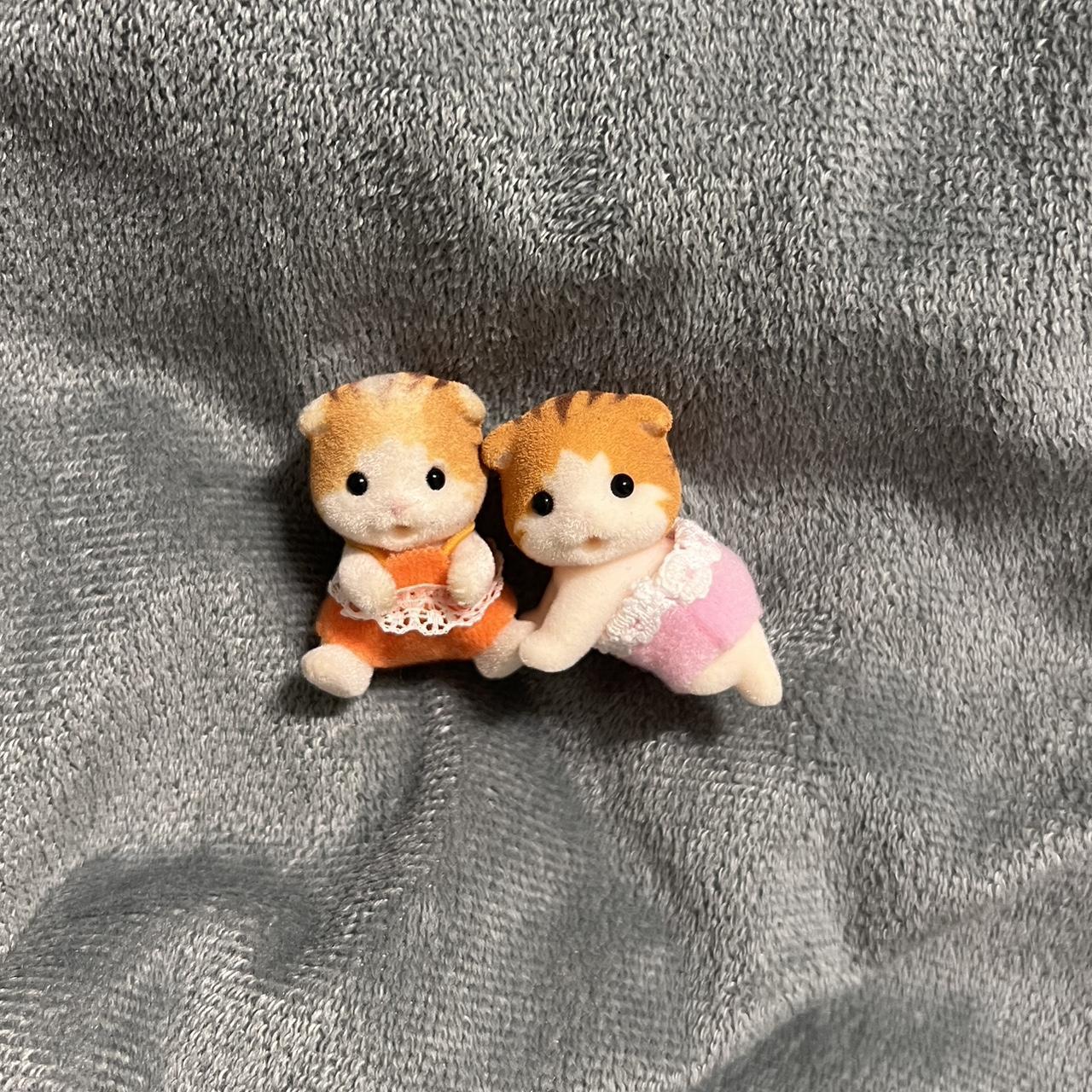 Calico critter kitty twin babies #calicocritters... - Depop