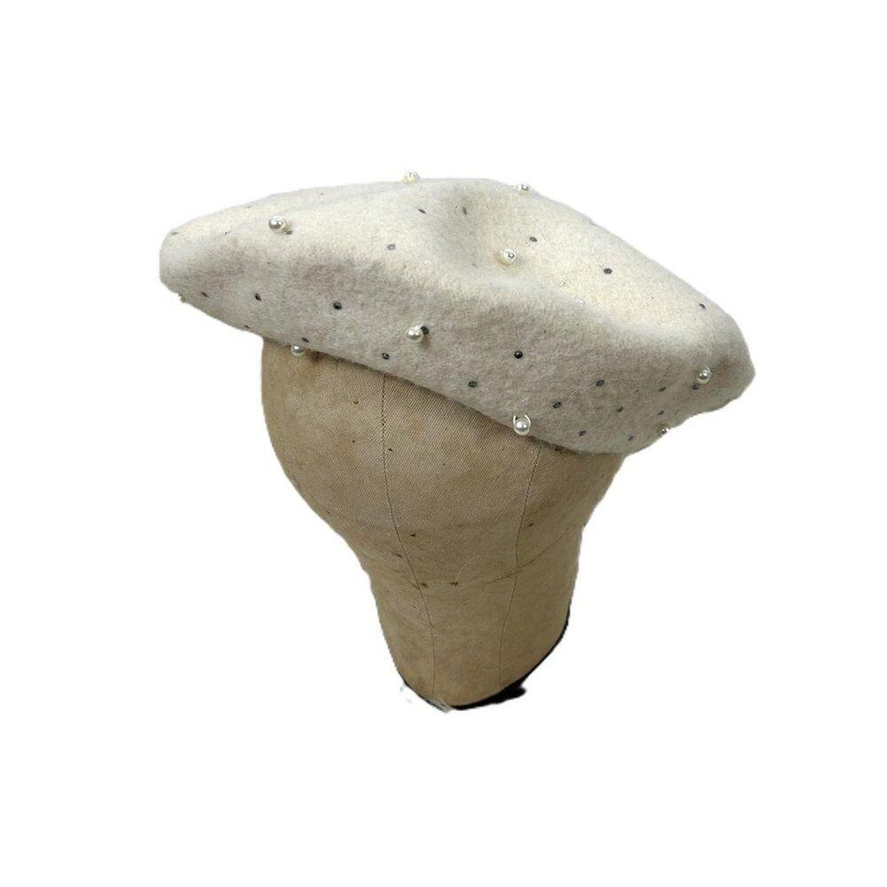 Source Unknown Women's Berets - Cream – Isa & Ste… - image 1