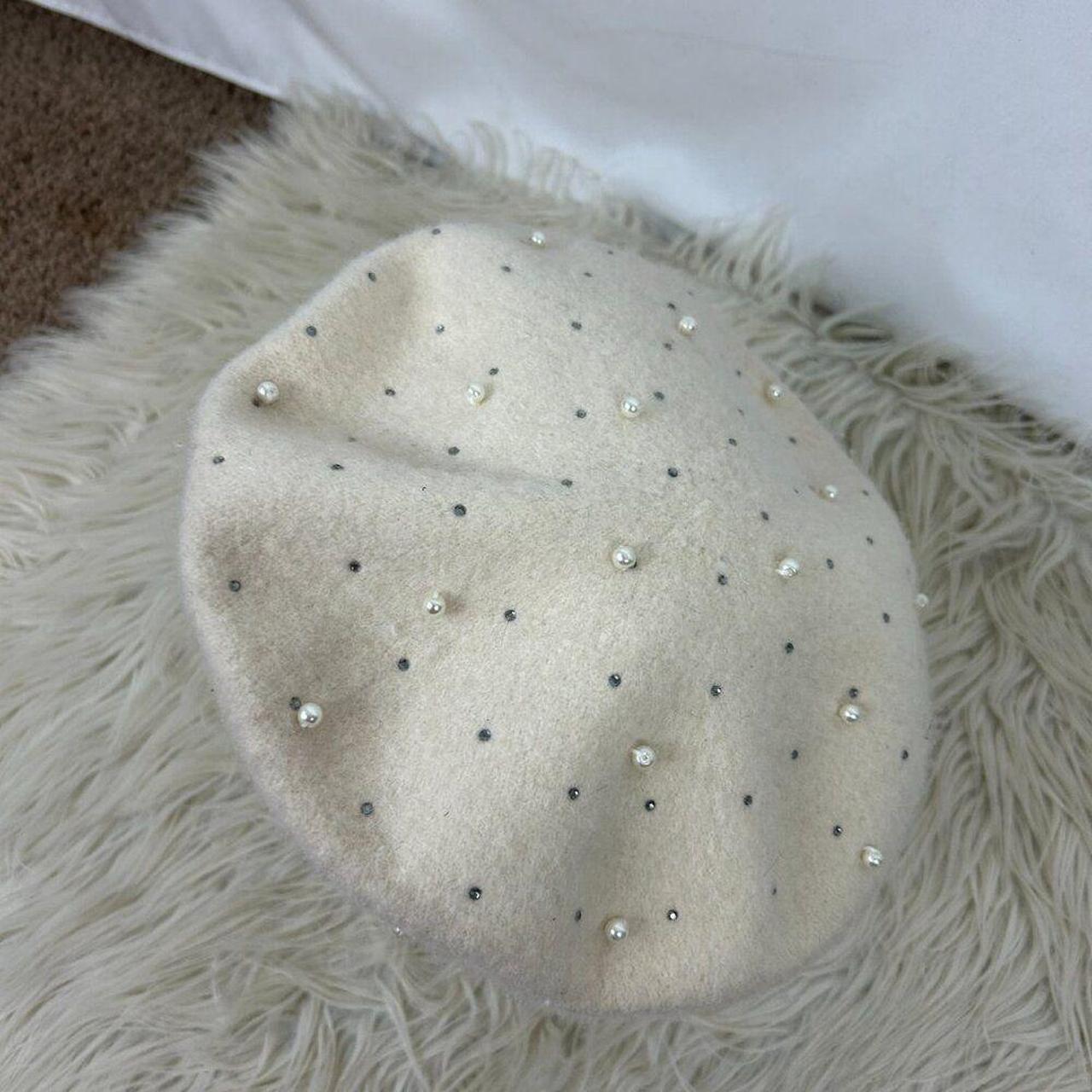 Source Unknown Women's Berets - Cream – Isa & Ste… - image 2