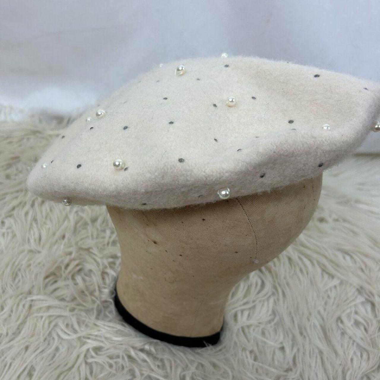 Source Unknown Women's Berets - Cream – Isa & Ste… - image 3