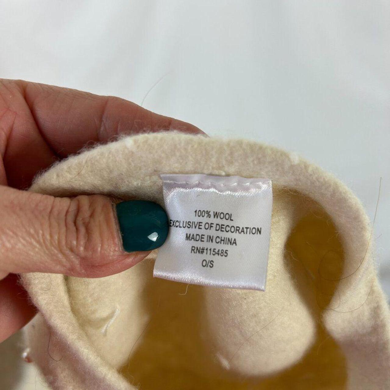 Source Unknown Women's Berets - Cream – Isa & Ste… - image 5