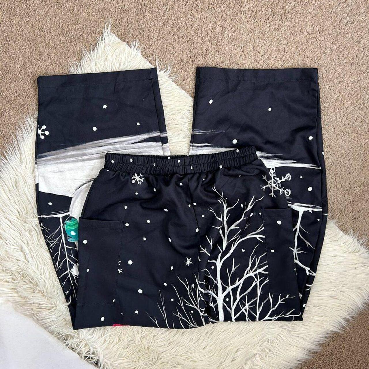 Source Unknown Women's Printed Pants - Multi - M … - image 3