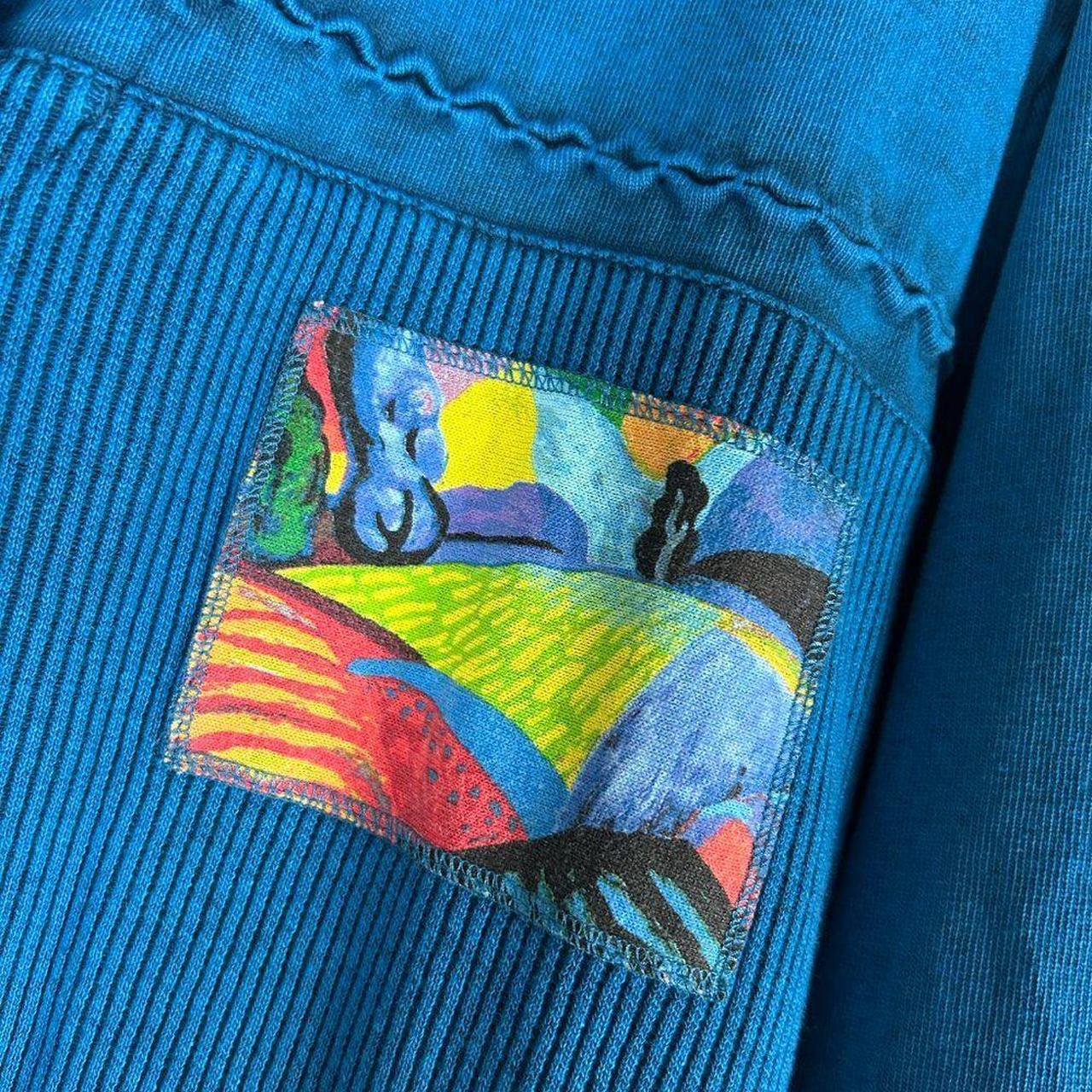 Source Unknown Women's Shacket Jacket - Blue - XX… - image 3