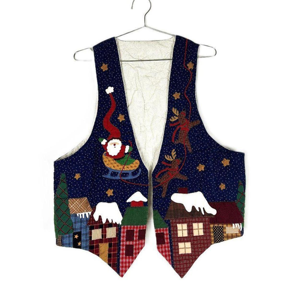 Source Unknown Women's Top - Blue/Red - One size … - image 1