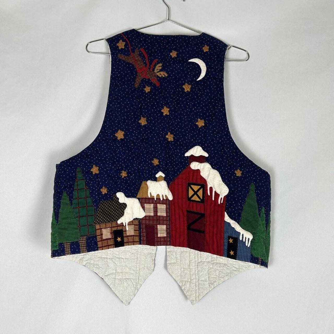 Source Unknown Women's Top - Blue/Red - One size … - image 5