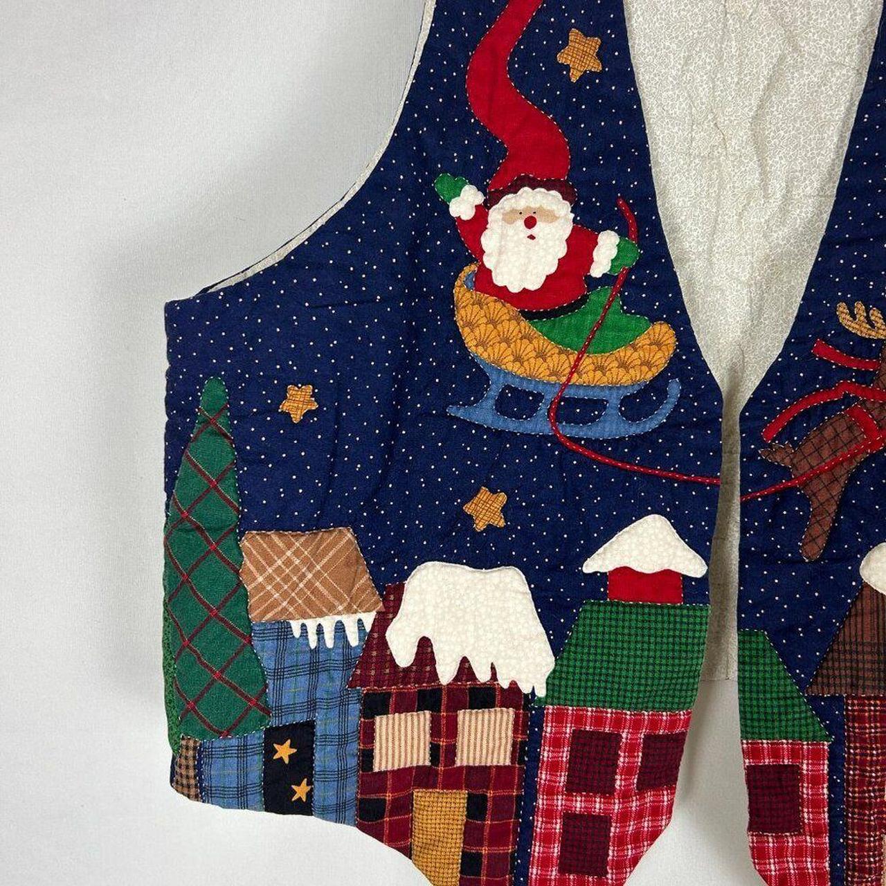 Source Unknown Women's Top - Blue/Red - One size … - image 3