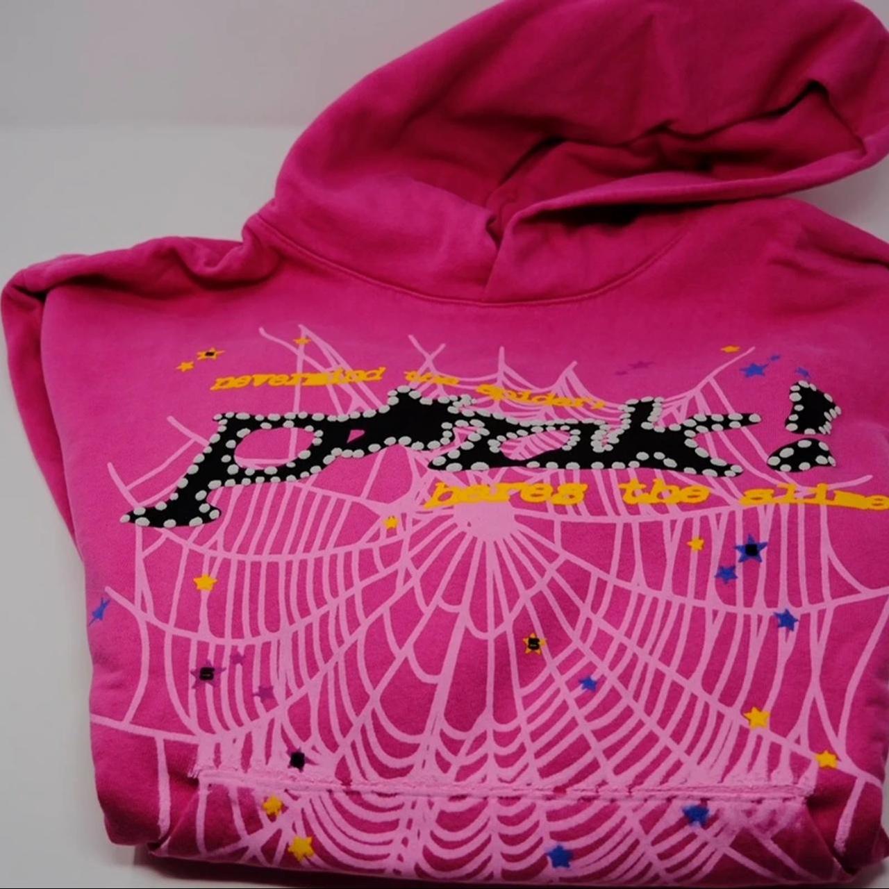 Men's Hoodie - Pink - L