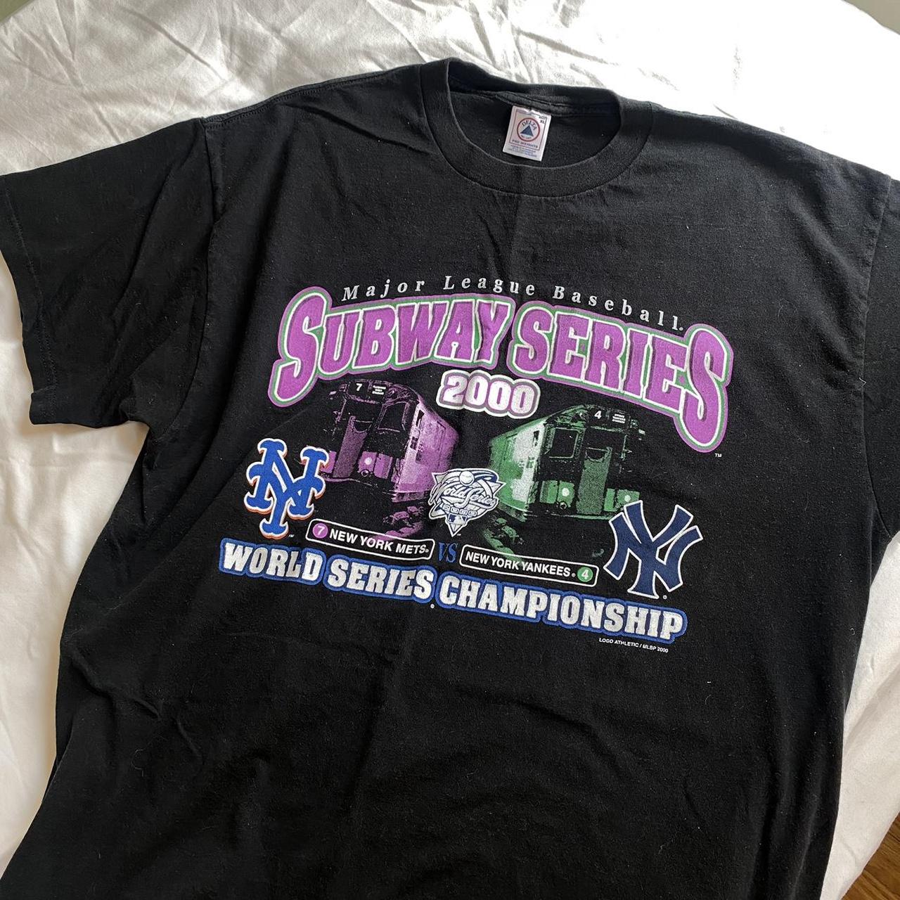 New York Yankees VS Mets Subway Series T-Shirt  - Depop