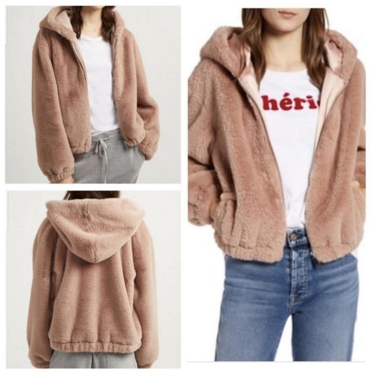 Arabella faux shop shearling jacket