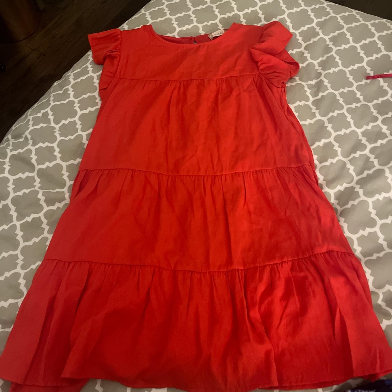 Altar'd State Women's Red Dress | Depop