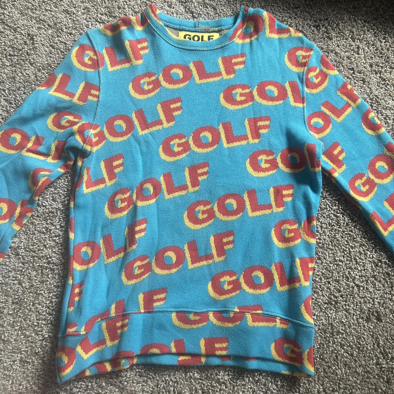 GOLF 3D logo sweater never wore it. Tag shown for