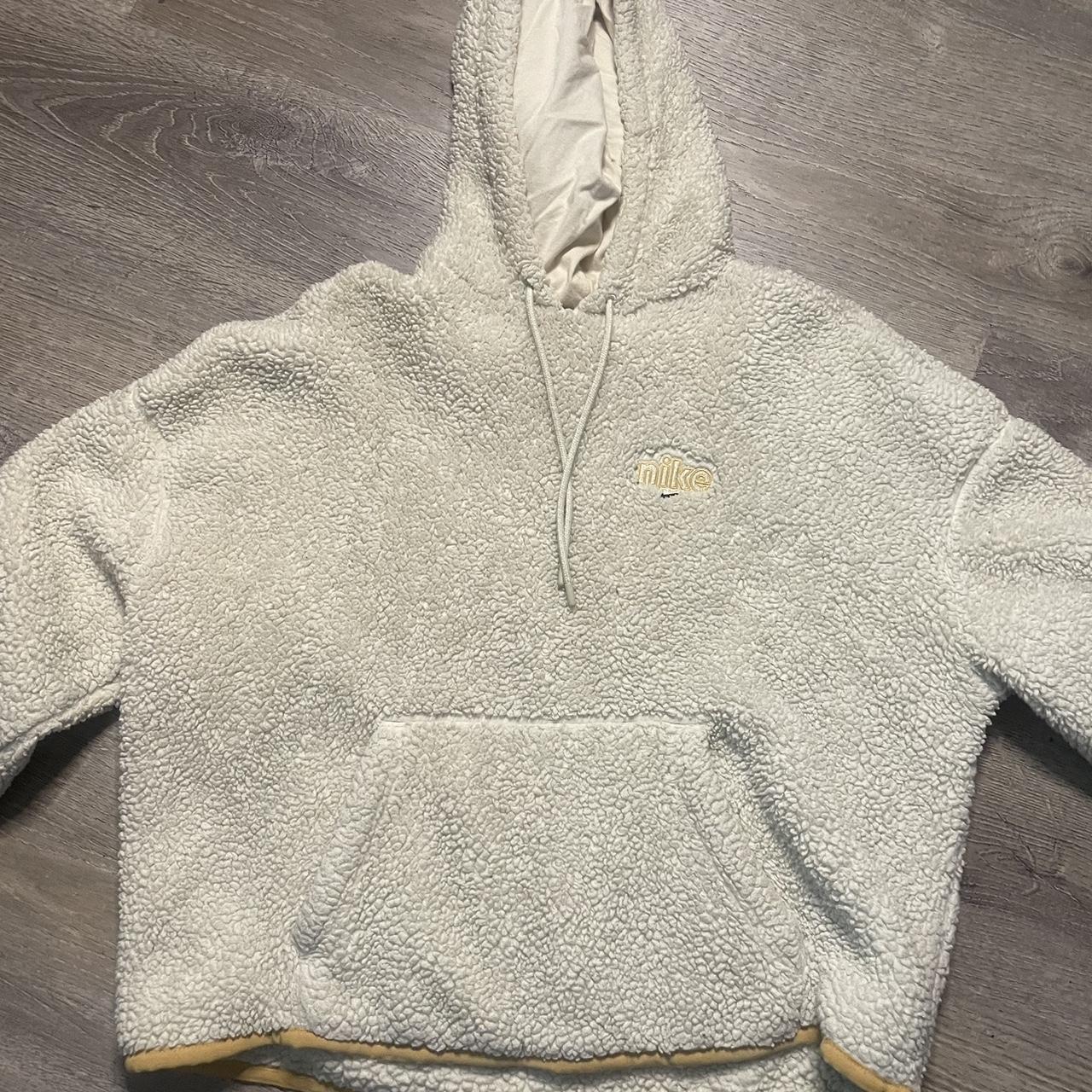 nike women's pullover sherpa hoodie