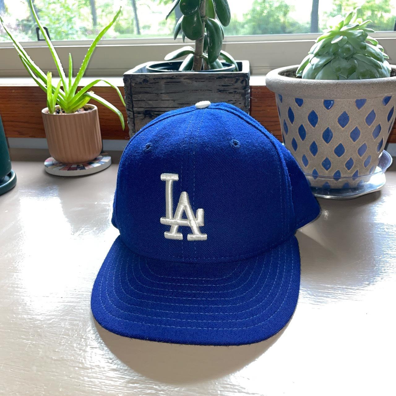 LA Dodgers Vintage Fitted Cap Great Quality No... - Depop