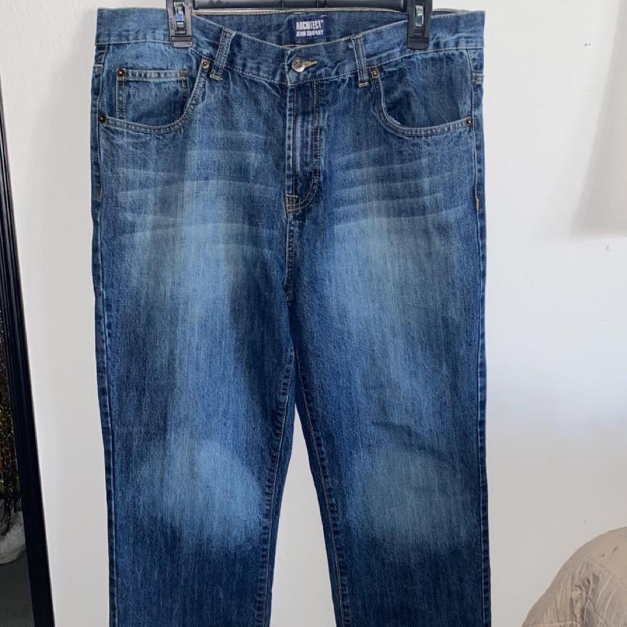 •architect jean company denim pants with a nice... - Depop