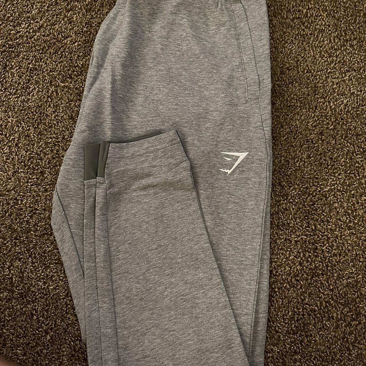 Gymshark Men's Grey Joggerstracksuits Depop