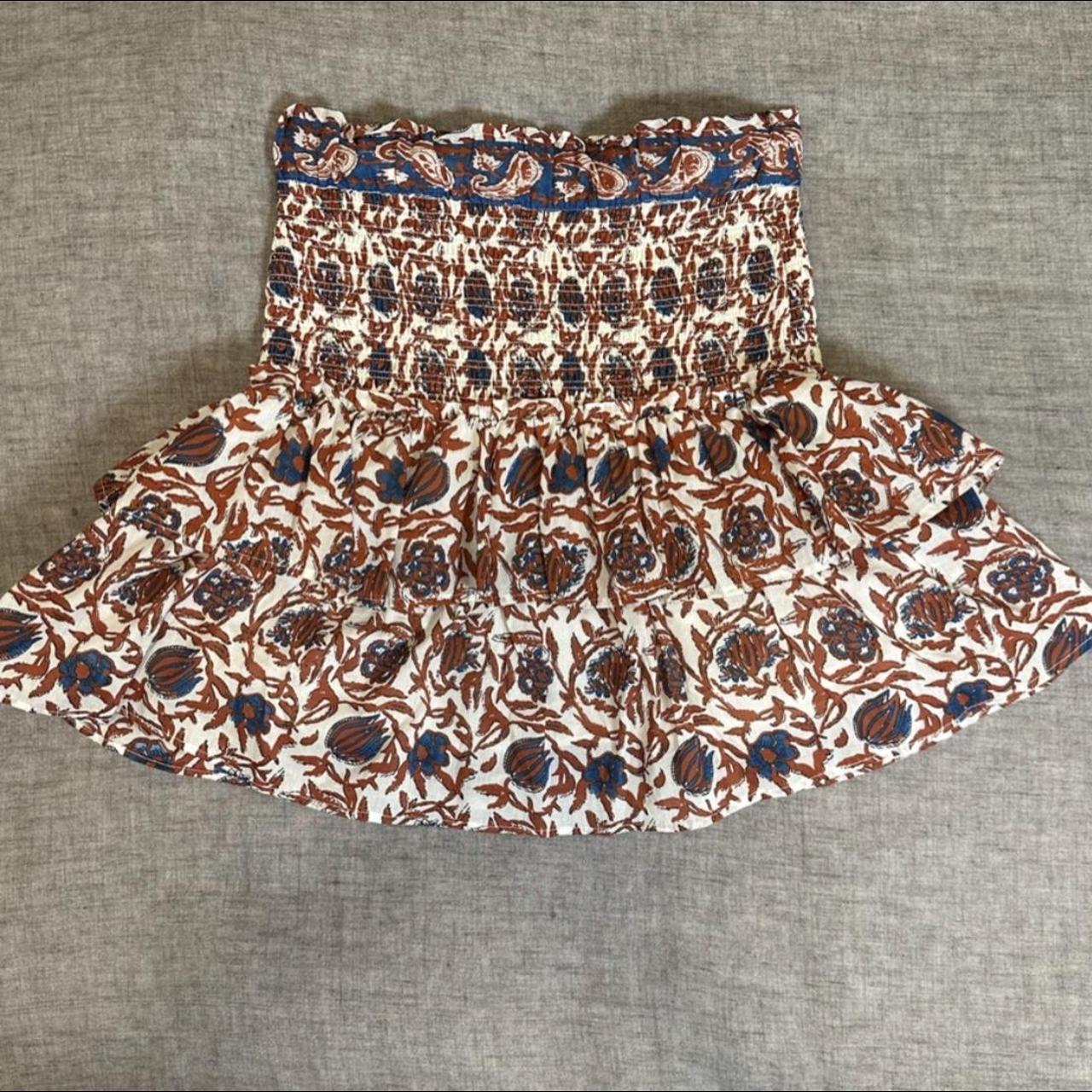 House of Harlow 1960 Tiered Smocked High waisted... - Depop