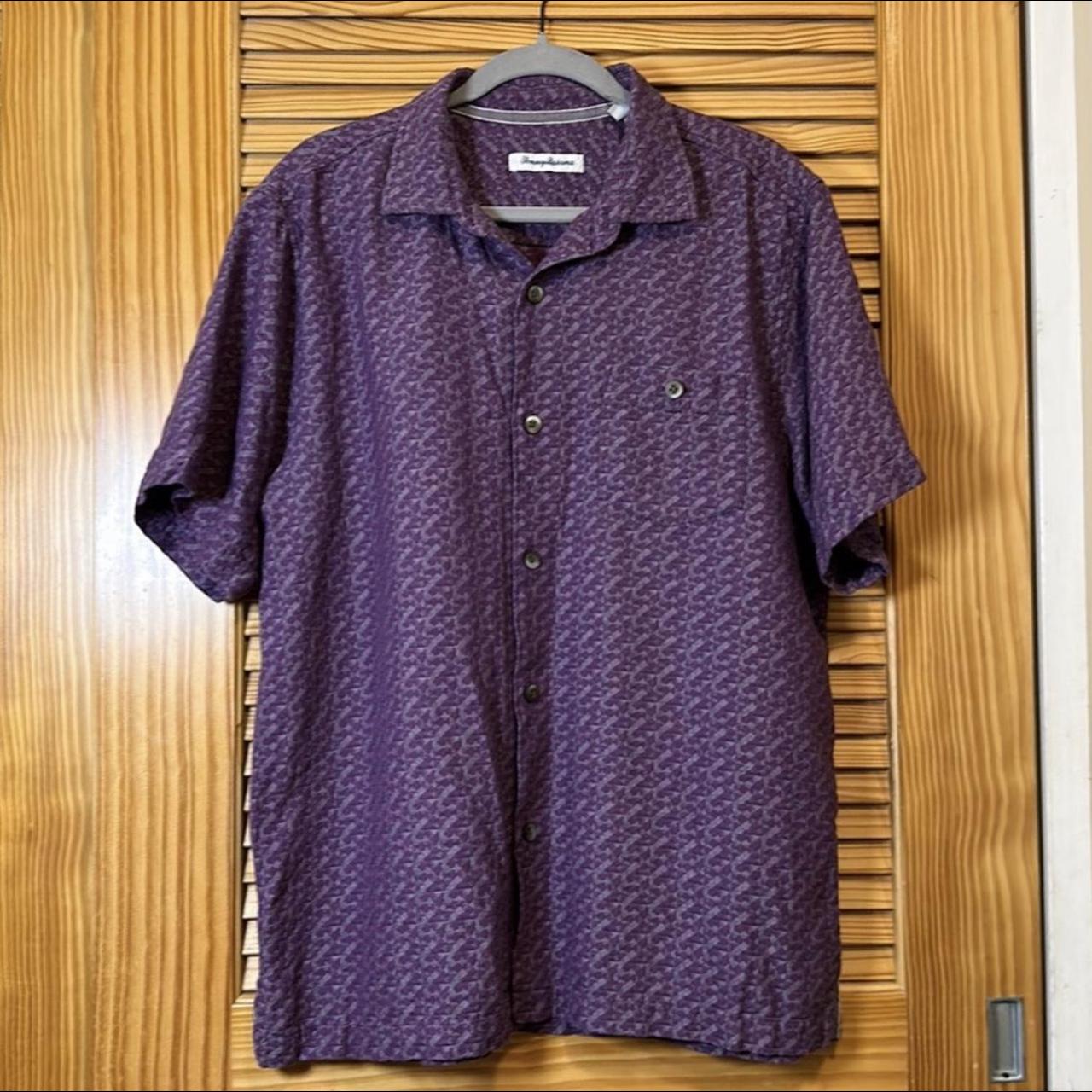 Tommy bahama on sale purple shirt