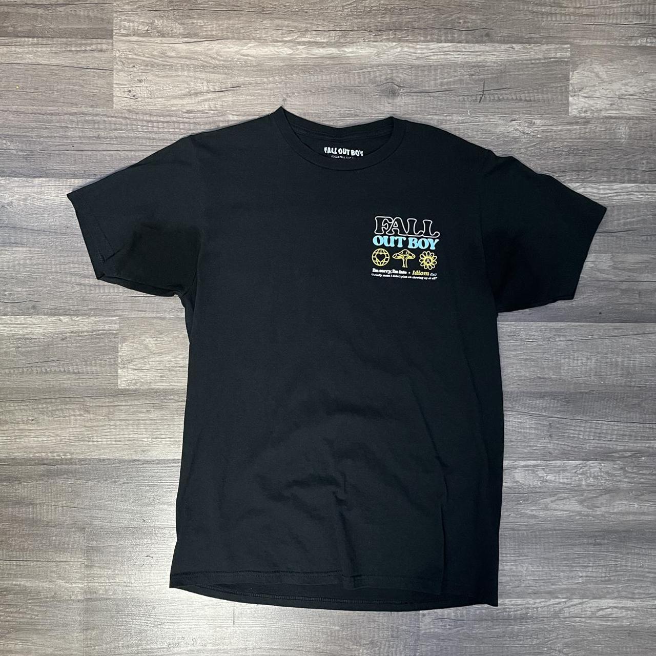 Urban Outfitters Men's Black T-shirt | Depop