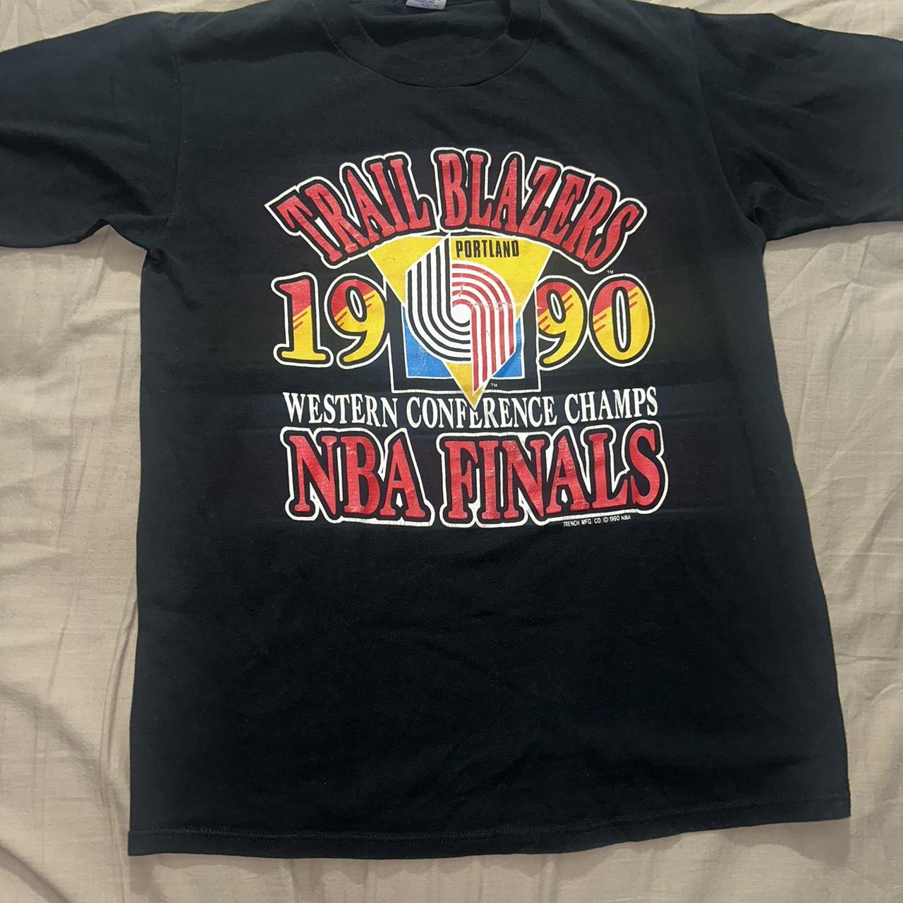 1990 Trail Blazers Western Conference Finals Screen... - Depop 