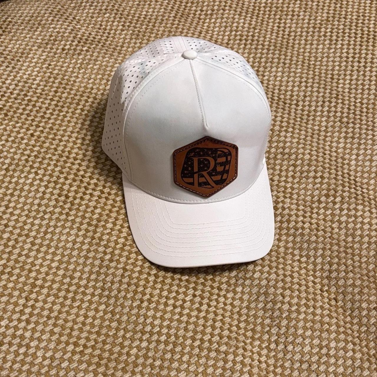 Source Unknown Men's Hat - White/Brown – Elevate … - image 1