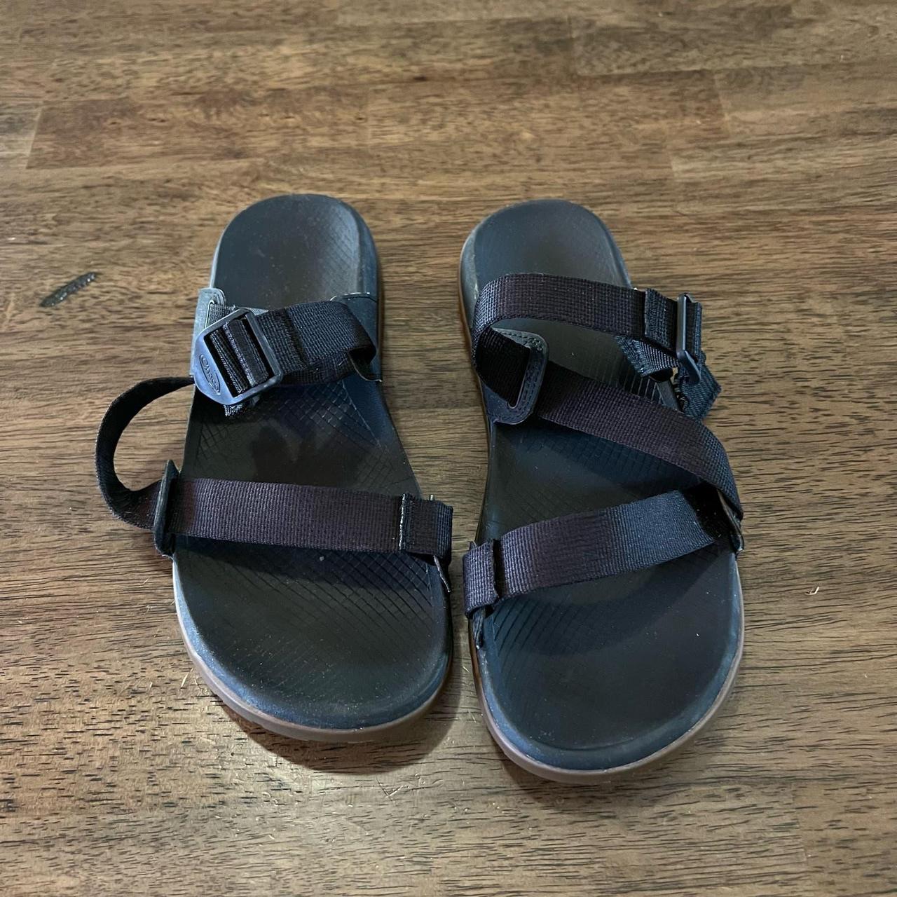 Chaco Lowdown Slide Black Sandals For Men size 11 In Depop