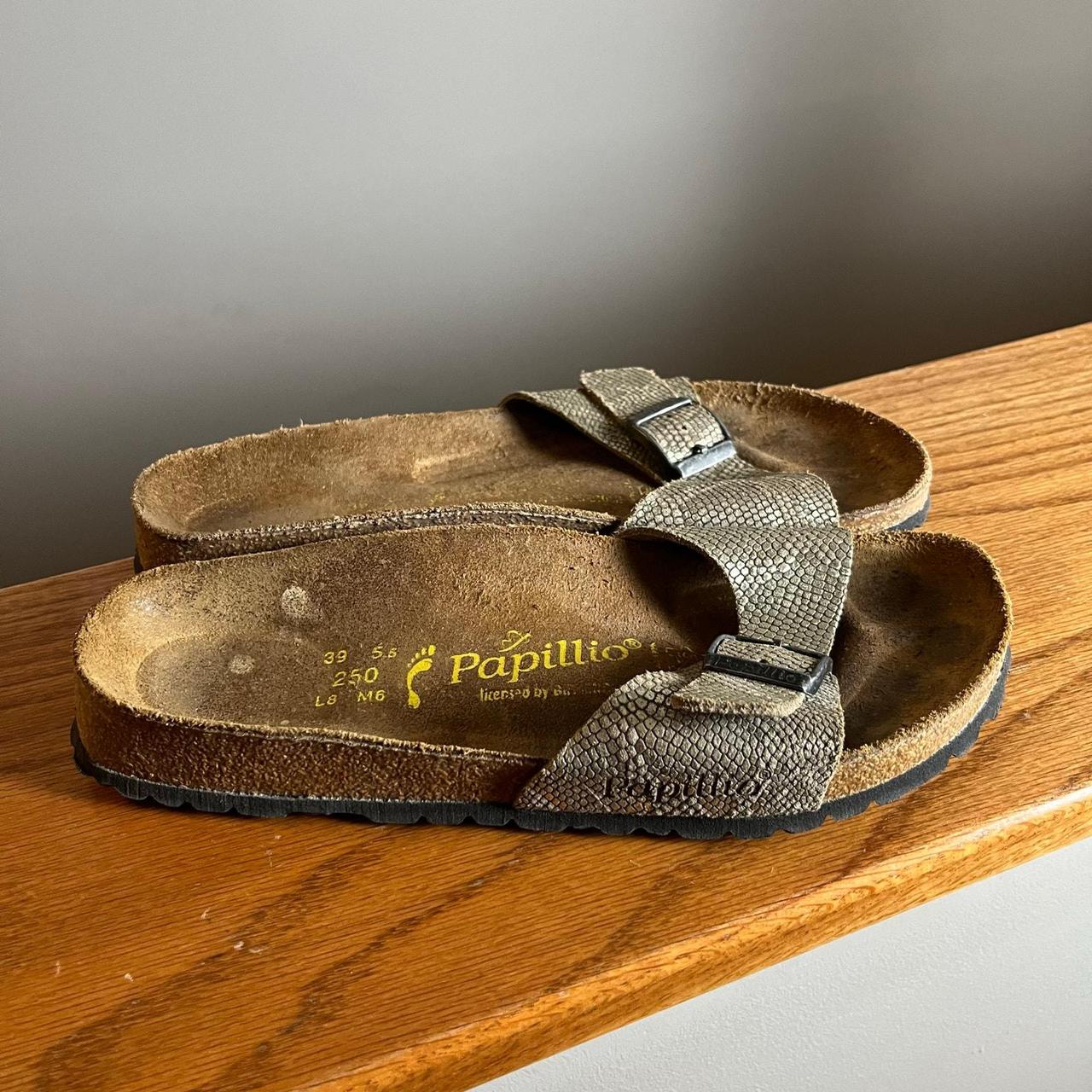 Birkenstock Women's Sandals Brown/Gold US – Birkenstock