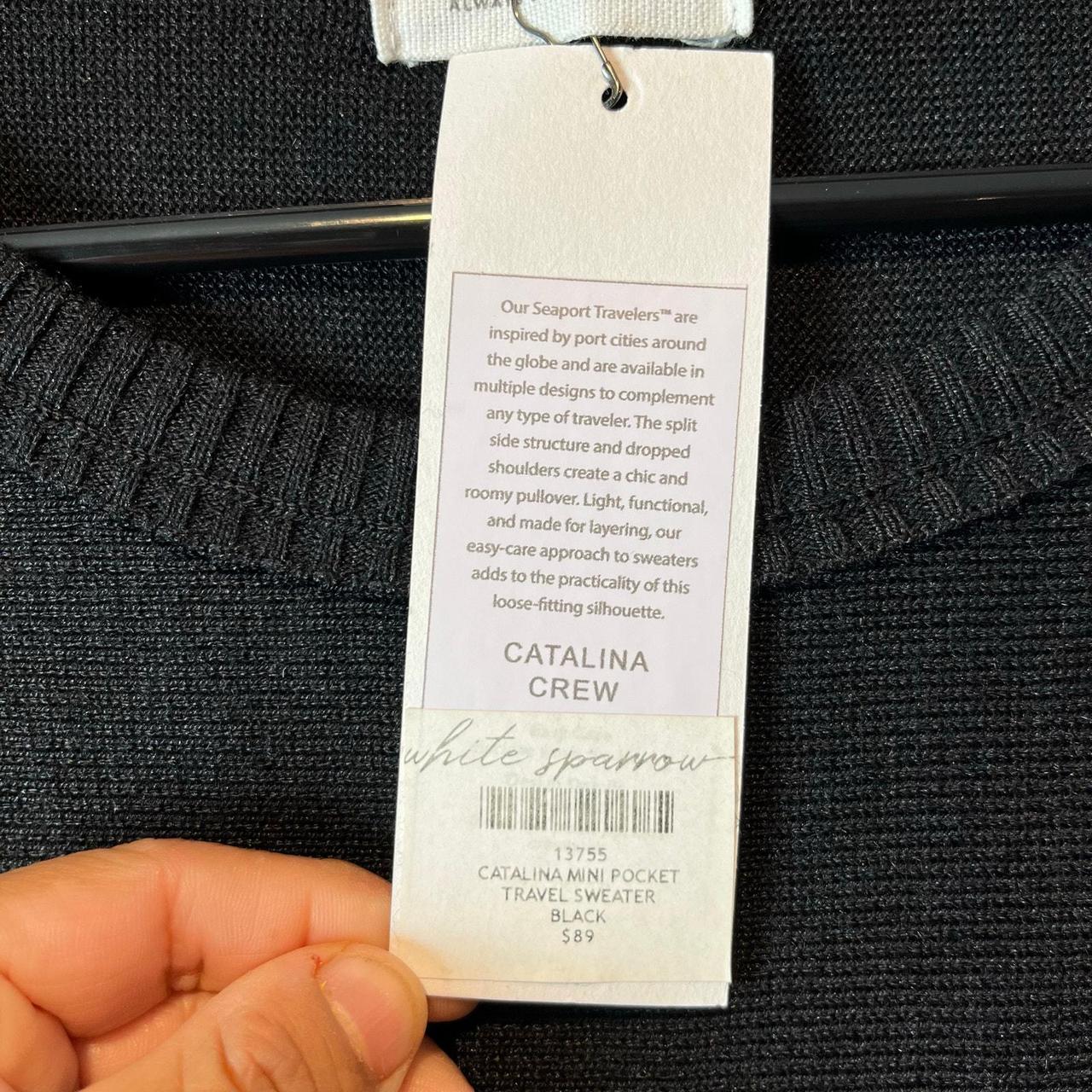 Women's Sweater Black M – MerSea Catalina Mini Pocket Travel - Main Image