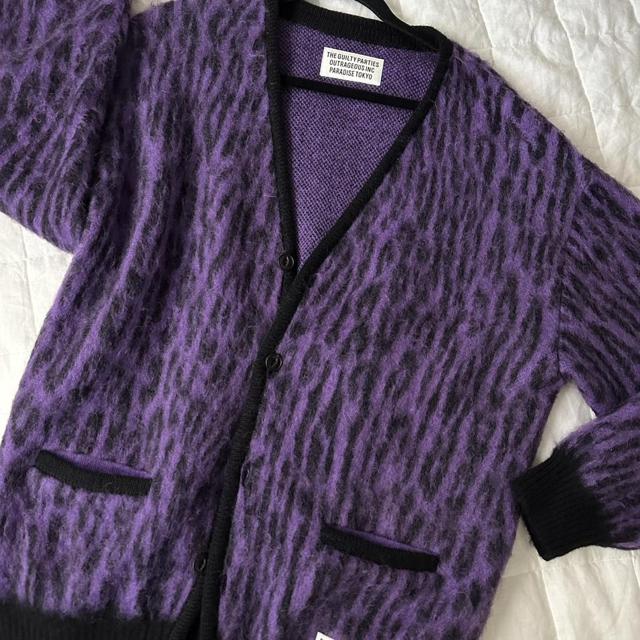 WACKO MARIA GUILTY PARTIES Mohair Cardigan Like... - Depop