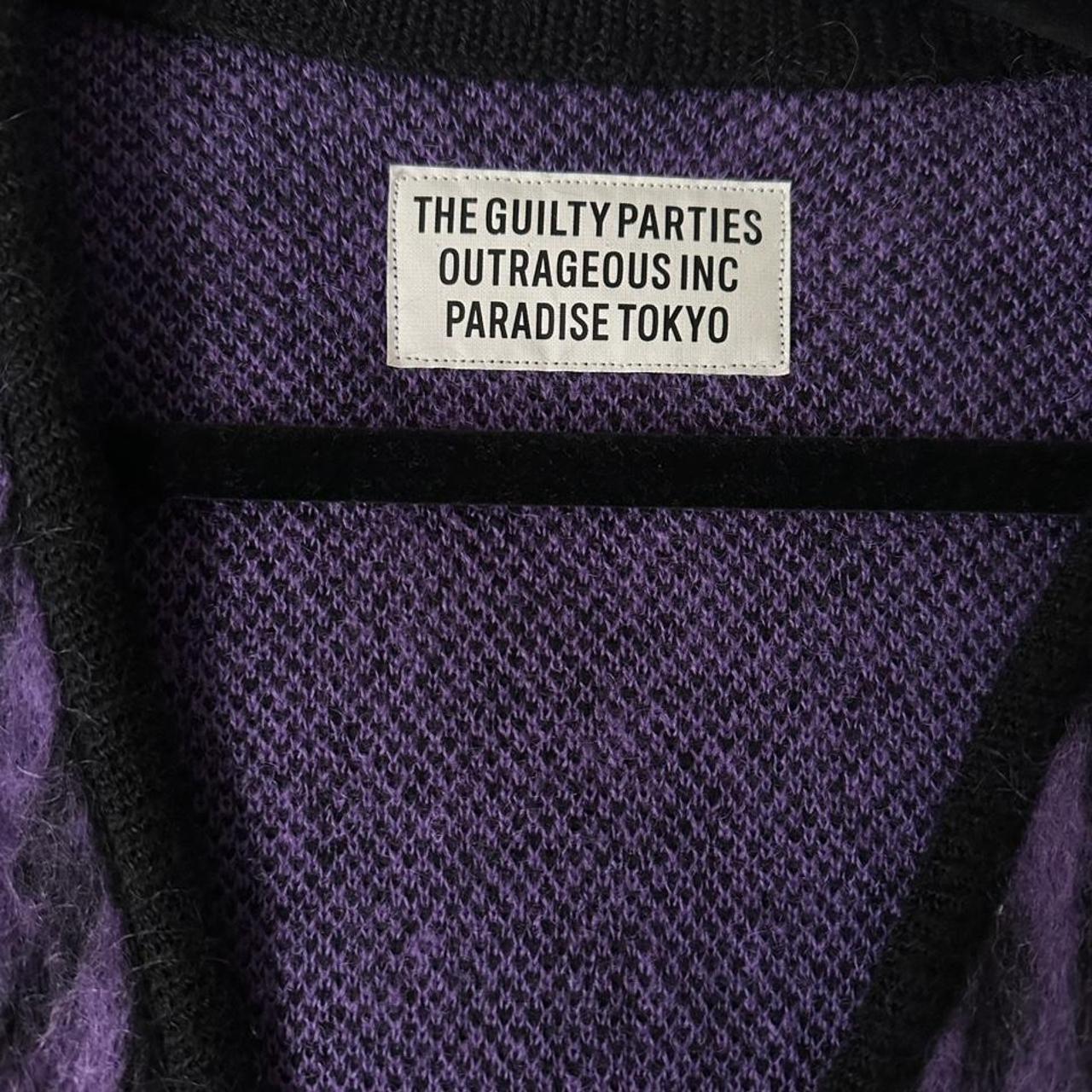 WACKO MARIA GUILTY PARTIES Mohair Cardigan Like... - Depop