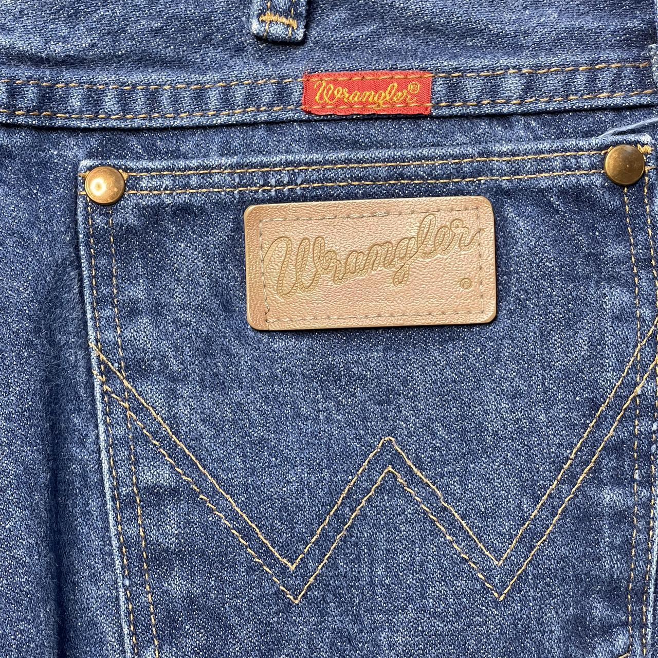 Vintage Wrangler Jeans Made In USA 13”... Depop