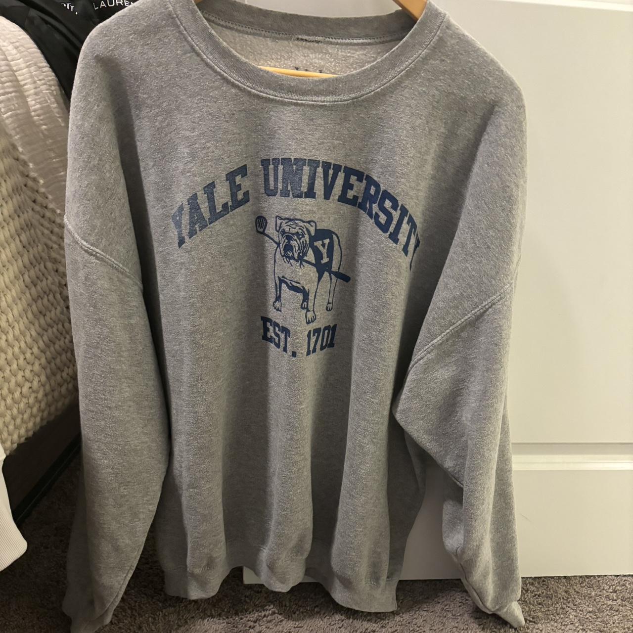 pacsun yale oversized sweatshirt one size - Depop