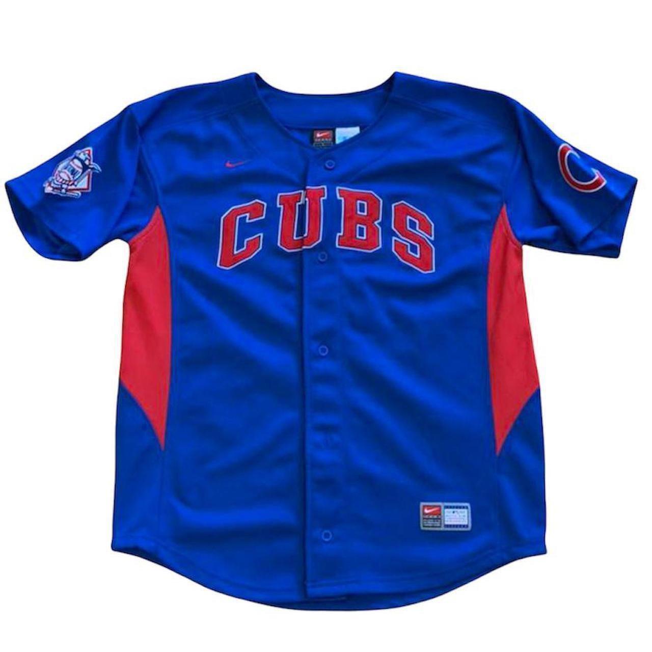 Chicago Cubs Nike Jersey Tagged men's size Large. - Depop