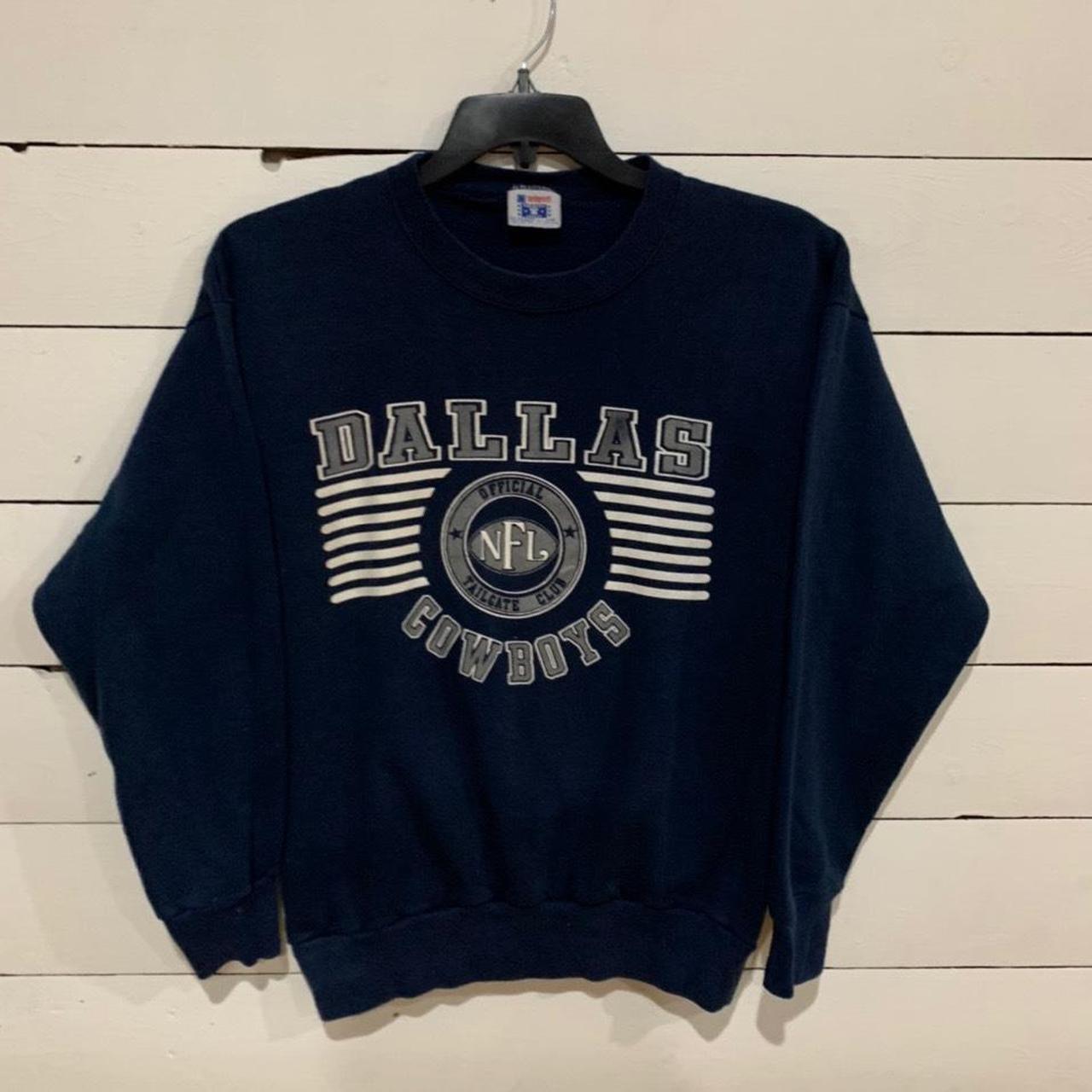 Men's Vintage Dallas Cowboys Sweatshirt Size - Depop