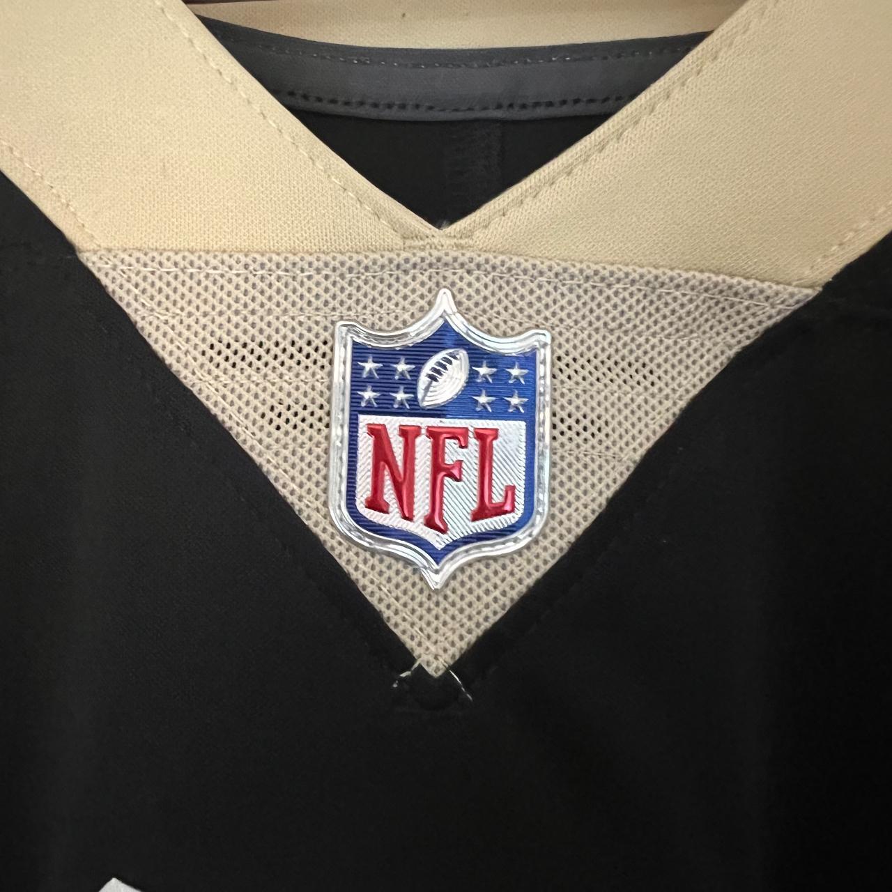 Black Reebok Drew Brees Saints jersey #nfl - Depop