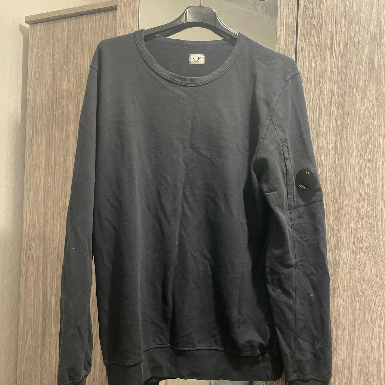 Blue cp jumper Small rip under arm but can’t see... - Depop