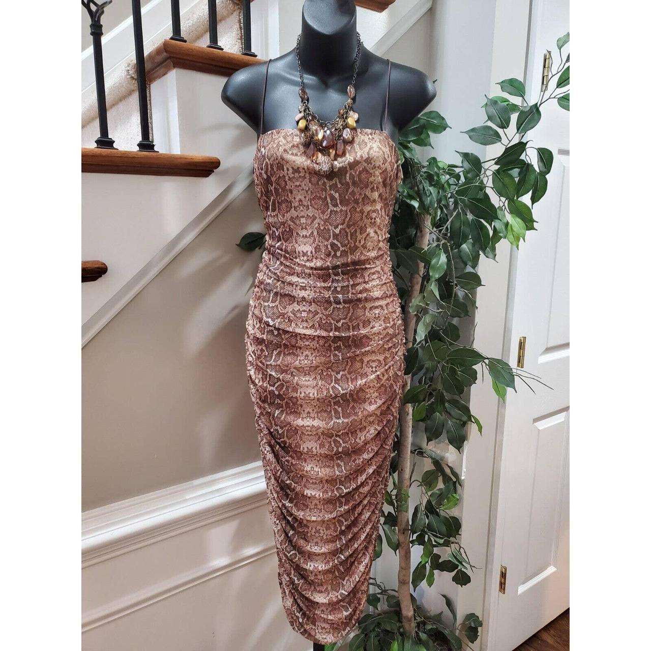 Fashion nova 2024 snake print dress