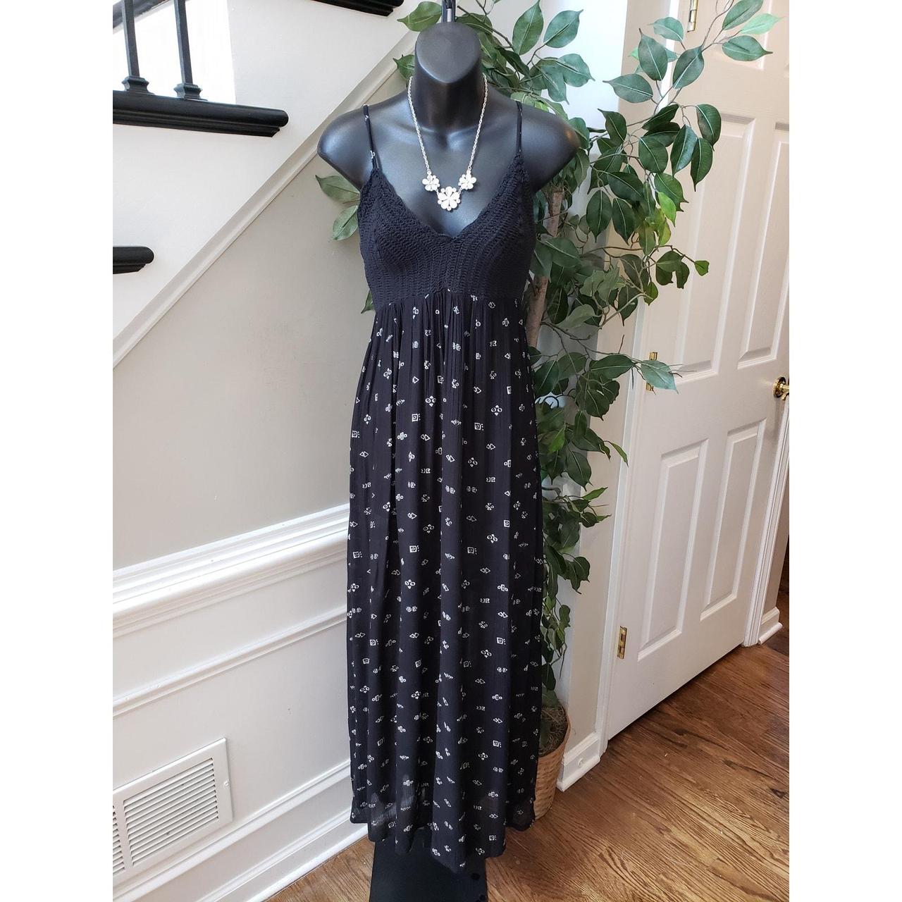 Beach by Exist Long Maxi Dress Womens X Large Black. Depop