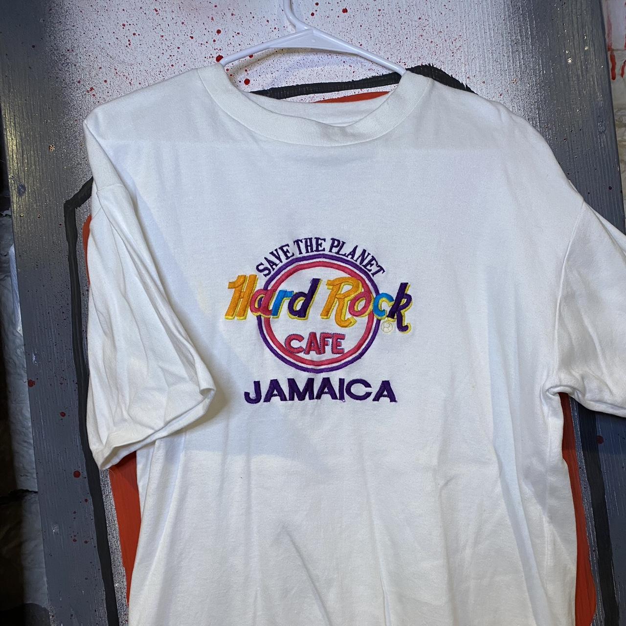 90’s Hard Rock Cafe Jamaica tee Single stitch ... - Depop