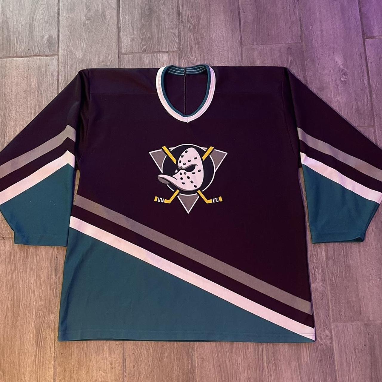 Vintage CCM NHL 90s Mighty Ducks Jersey. Featuring - Depop