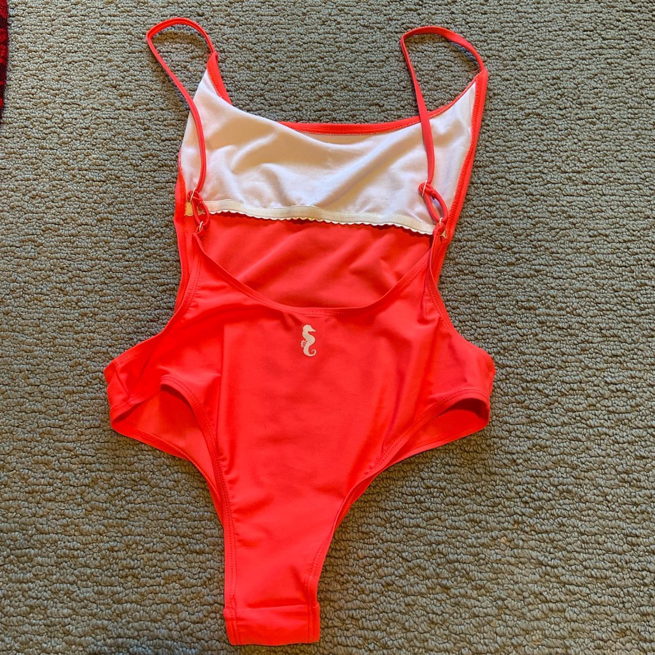 Orange bathing suit Depop