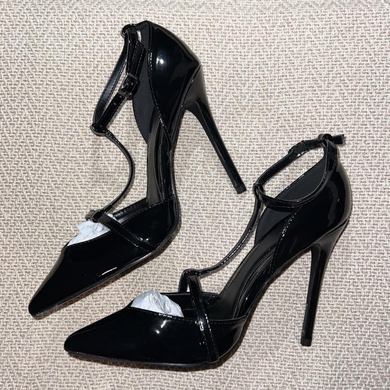Missguided black heels, brand new, never worn - Depop
