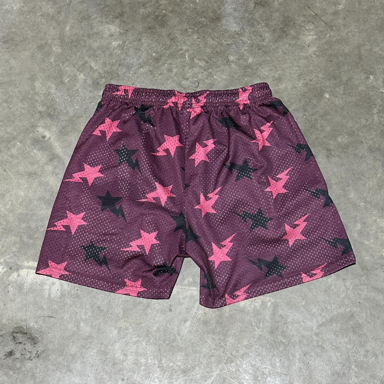 ERIC EMANUAL X BAPE EE mesh shorts size M... Depop