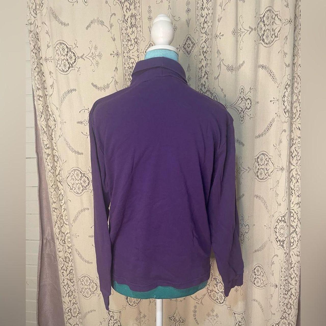 Basic Editions Women's Shirt - Purple - 10 – Basi… - image 3